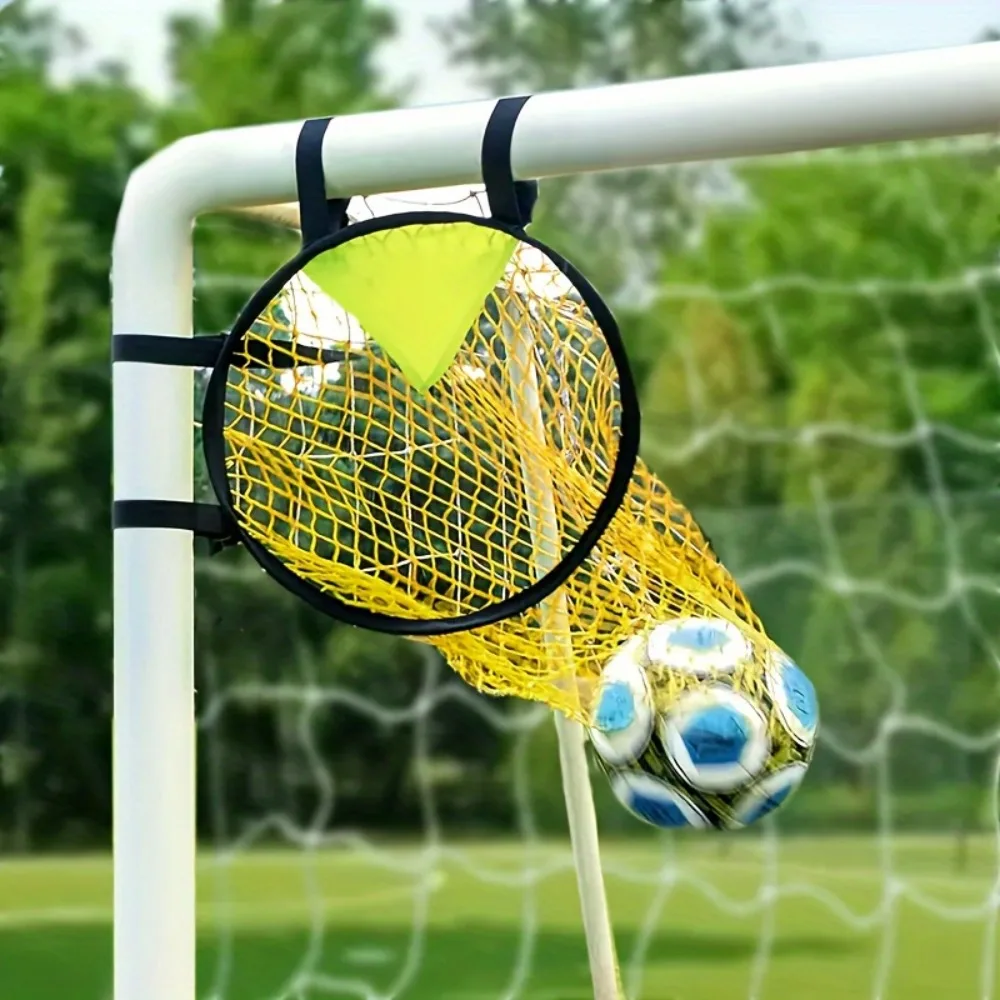 Voetbaltraining Net Voetbaltraining Net Doeltas Verstelbare bandjes Opvouwbaar voetbaldoel Doelnet Voetbalsporten