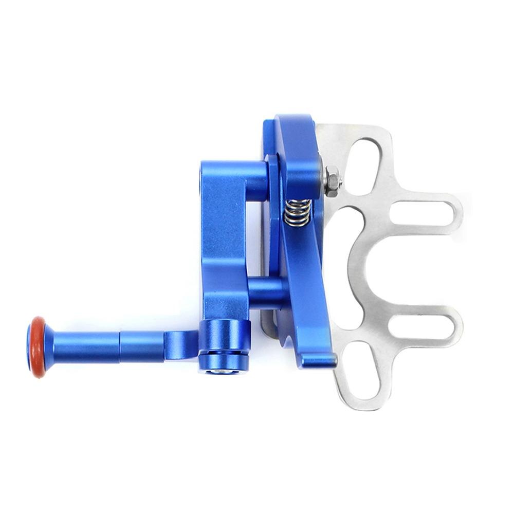 Adjustable Shutter Trigger Extension Rod Diving Camera Stand Mount Adapter DSLR SLR Underwater Tray Waterproof Housing Case Part: Blue