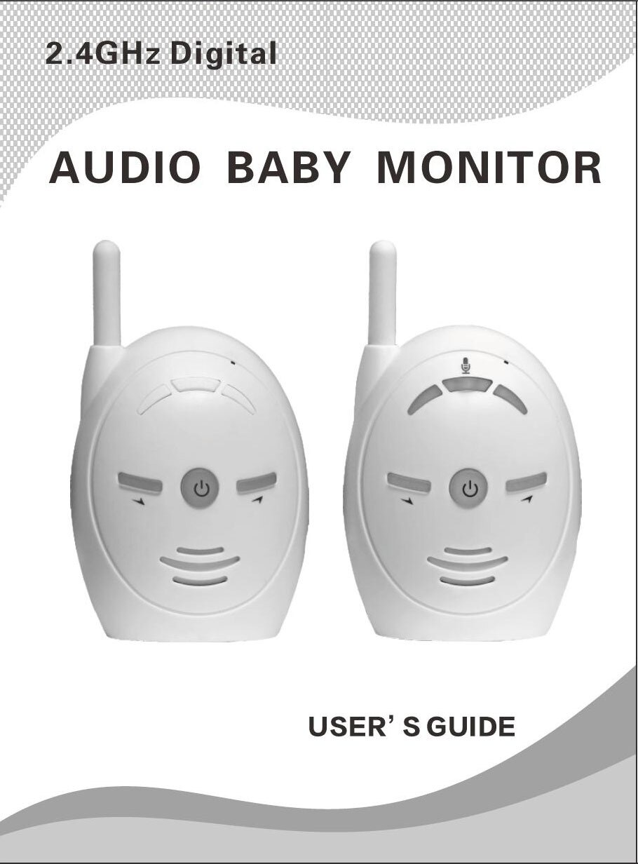 Wireless Voice Baby Monitor Sound Alert Monitor Sound Alarm Monitor Support Two-way Intercom