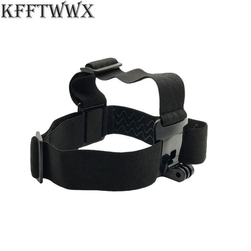 Kfftwwx Voor Gopro Hero 9 Zwart 8 7 6 5 Accessoires Head Belt Strap Mount Verstelbare Voor Yi Sjcam SJ4000 eken H9 H9R Akaso Camera