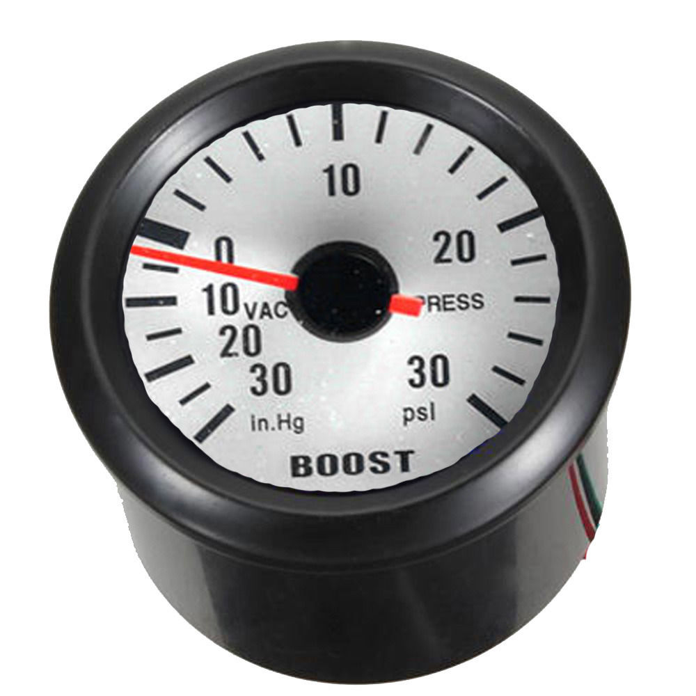 Doxingye Zwart Shell 2 "52 Mm Auto Universele Led Boost Psi Vacuum Gauge Meter Auto Vervangende Onderdelen