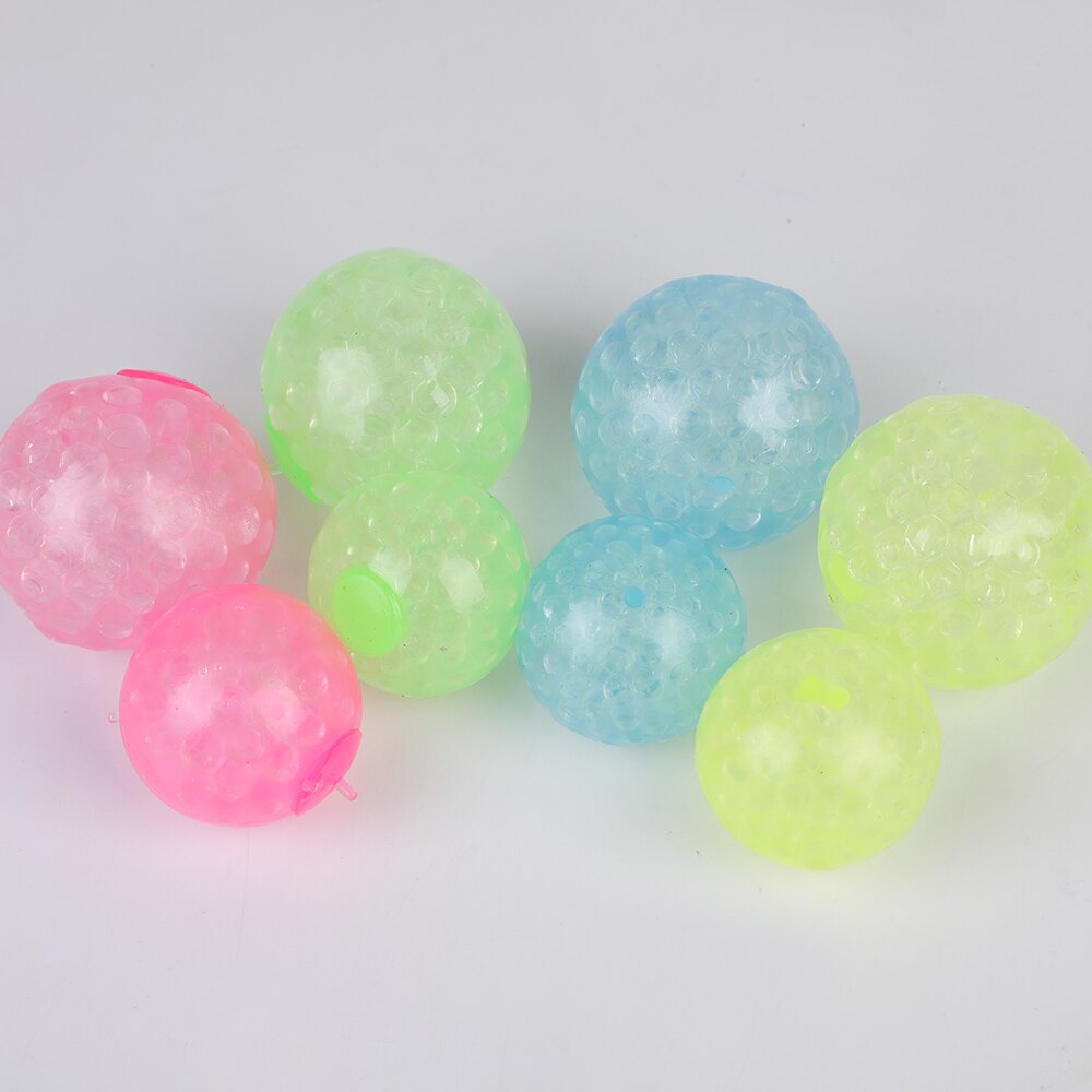 Sticky target ball children's toy fluorescent luminous decompression venting ceiling sticky wall ball