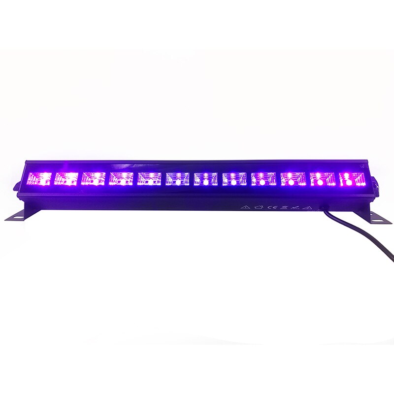 Barra de luz LED para escenario de 12x3 W, Color UV, efecto de luz para escenario DMX, PARA KARAOKE, entretenimiento en el hogar
