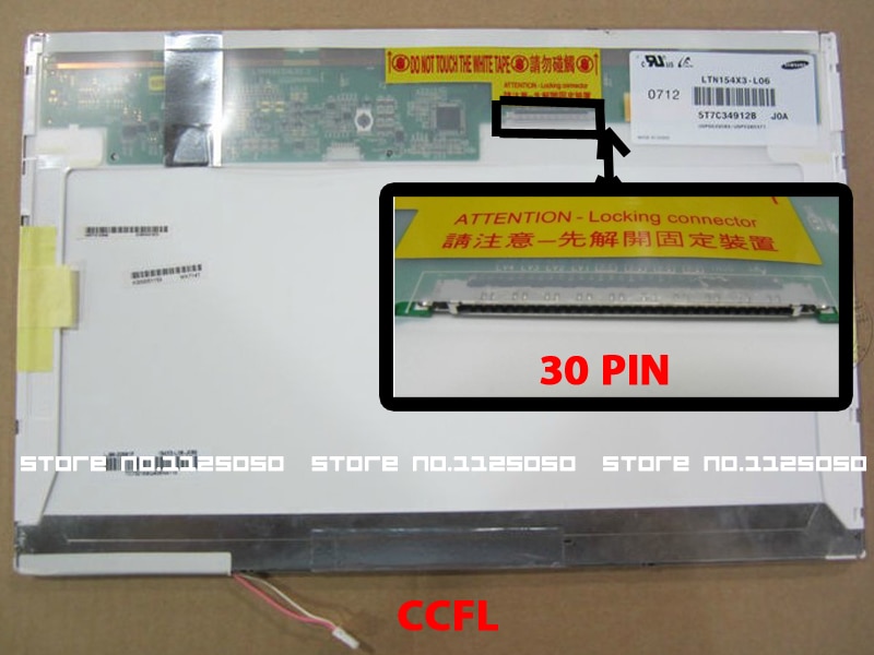 Matriz de pantalla LCD para ordenador portátil HP pavilion 6710B 6730B 8530P 8510P 8530W DV6000 DV6312 DV6312EA DV5, CCFL 1280 x800