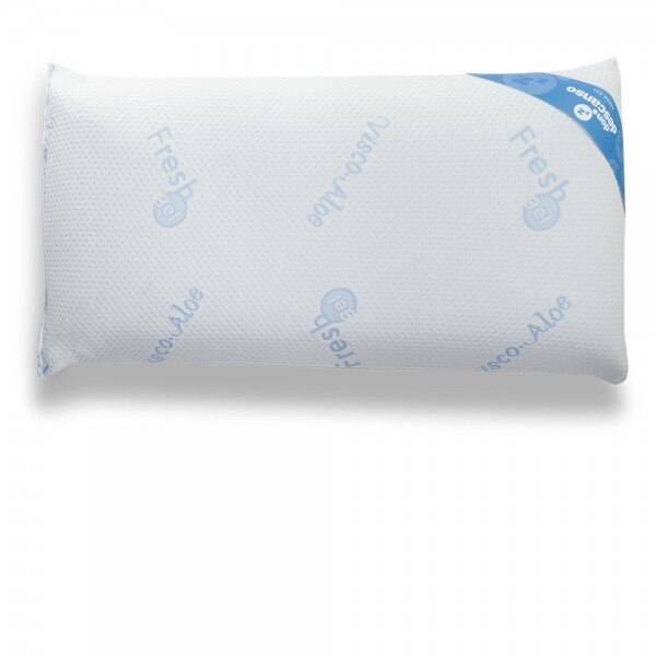 DON DESCANSO Pack 2 Almohadas de Gel con Copos Viscoelástica, 70cm, Firmeza Media, Ergonómicas, Transpirables.