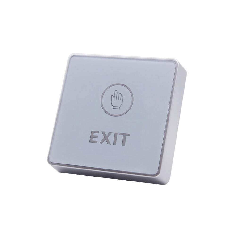 Bouton de sortie tactile rétro-éclairage bouton de dégagement de porte pour système de contrôle d'accès de porte ouverte adapté à la Protection de sécurité à domicile
