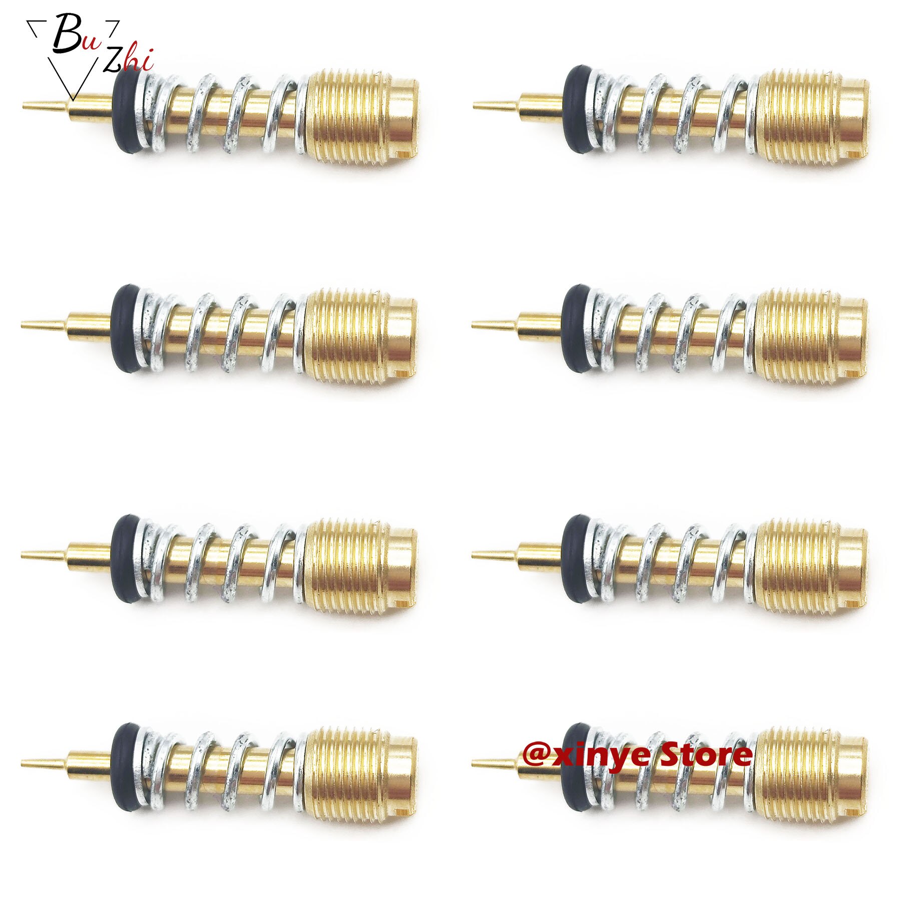 Vergaser einstellen der Kohlenhydrate luft schraube für YAMAHA FZR400 FZR750 FZR1000 FZ750 FJ1100 FJ1200 FZ600 FZR FZ 400 750 FJ 1100 1200: 8Stck