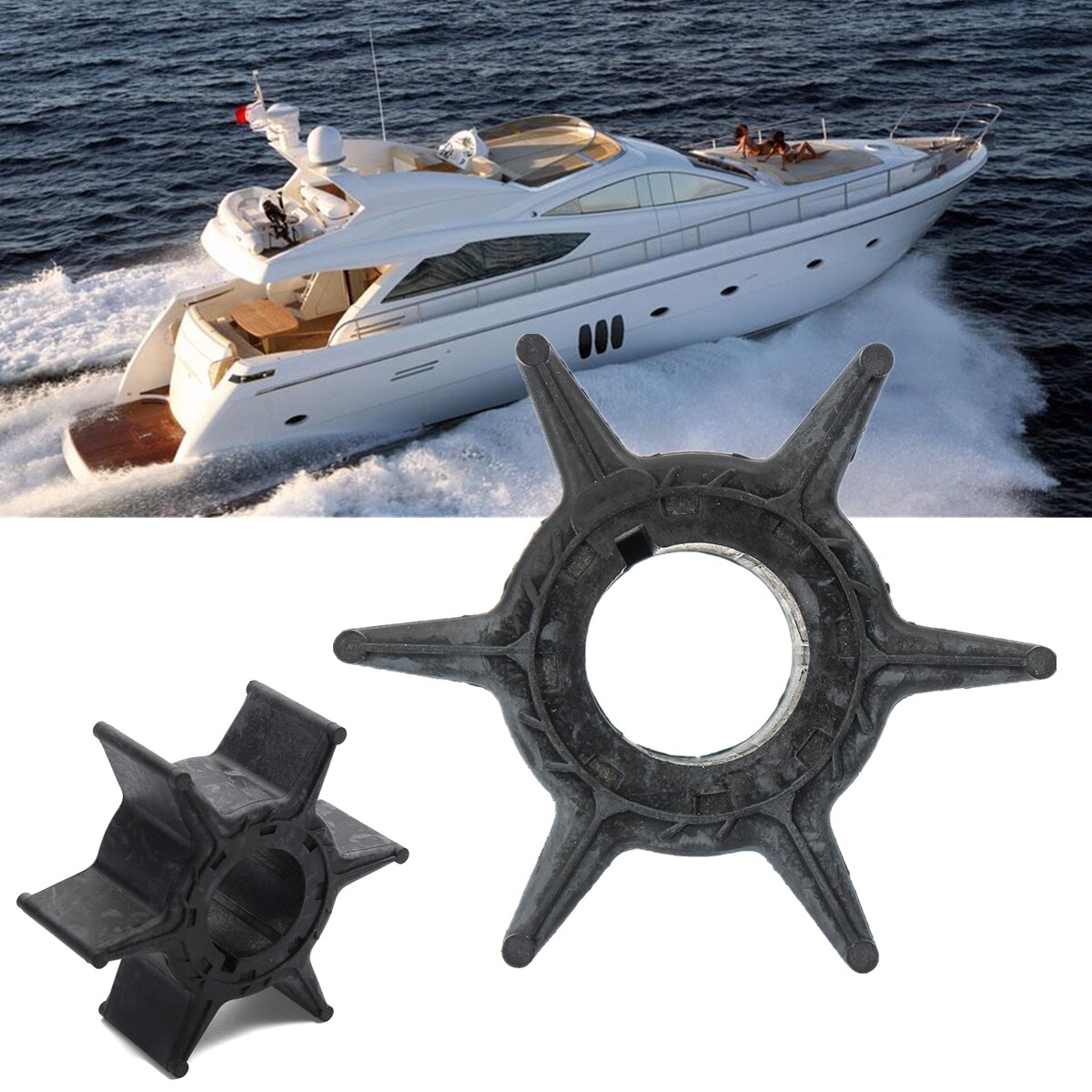 thumbnail image 2 of Sell Yamaha Water Pump Impeller Kit 2-Stroke 25 30 HP Outboard Motor 2 of 11