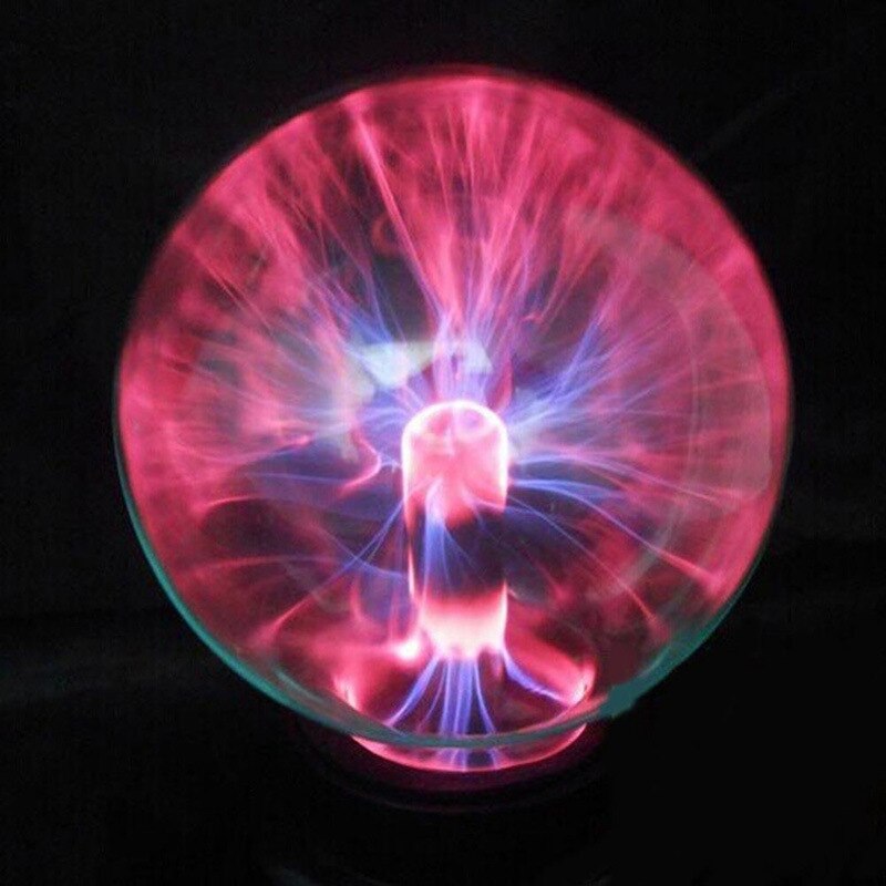 3/4/5/6/8 Inch Crystal Plasma Luminous Ball Night Light Magic Glass Sphere Novelty Balls Table Lamp Luminous Toys