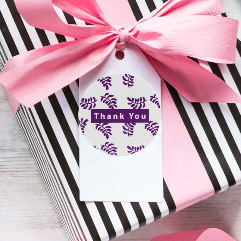 500pcs 8 Styles Thank You Sticker Wedding Handmade Envelope Seal Label Stationey Hand Made Deco for Envelope
