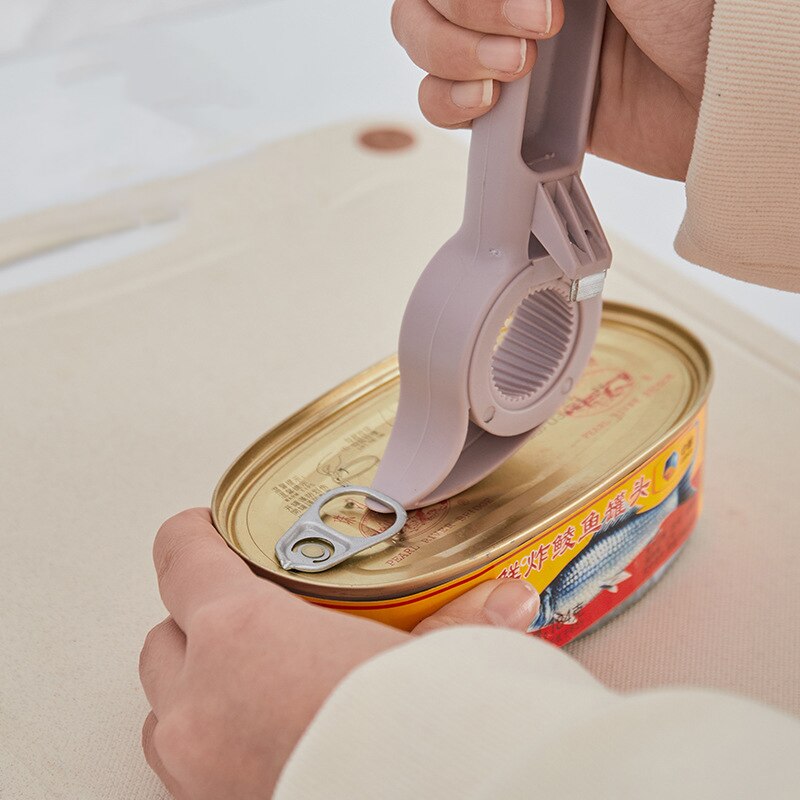 Household Multifunctional Bottle Opener, Safe Non-slip, Labor-saving Canned Bottle Capper, Kitchen Gadget