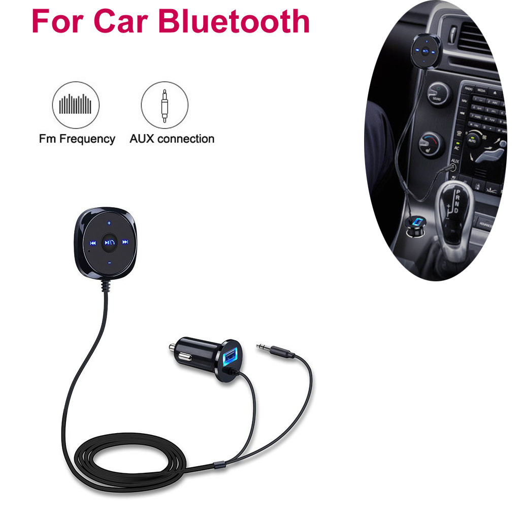 Sigarettenaansteker auto Fm-zender voor Bluetooth Handsfree AUX MP3 Speler Radio Adapter Oplader W910