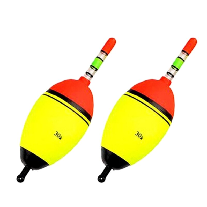 2pcs Outdoor Fishing Float Fishing Accessories Big Belly Floating Sea Fishing Rock Fishing Long Shot: -30