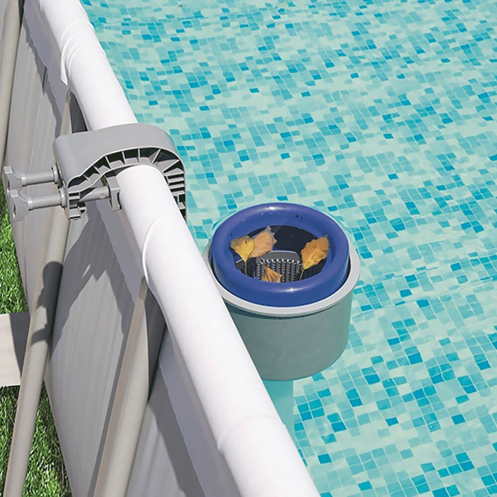 Clean The Swimming Pool Above Ground Swimming Pool Skimmer Cleaner Wall Mounted Swimming Pool Filter