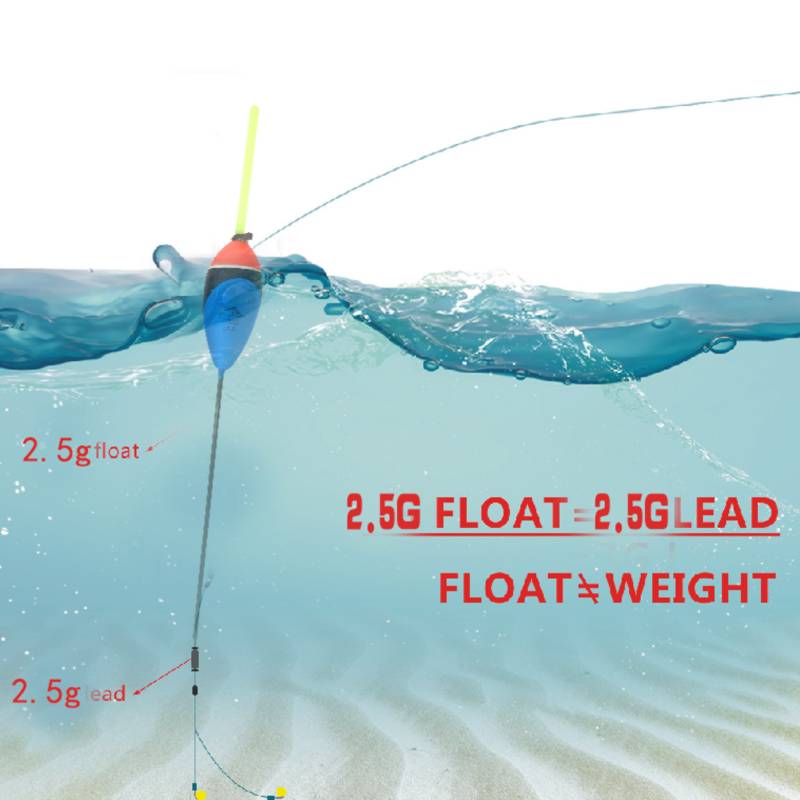 Orjd fiske flöte 2.5g 19cm flottadores pesca bobber fiske flöten fiske tillbehör tackle boj gloats fiske bobber