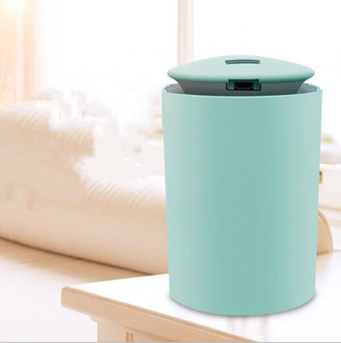 1PC Humidifier Large Fog Volume USB Mini Car Home Humidifier Humidifier Air Spray Humidifier Diffuser Diffuser Bottles Room: green