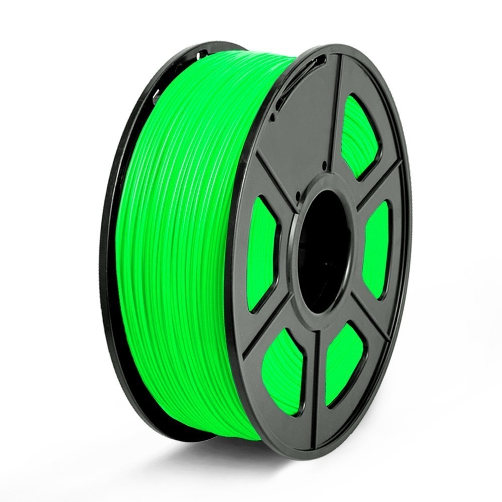 Nachtleuchtende SUNLU 3D Filament glühen in dunkel 1,75 MM PLA Filament Für 3D Drucker freundlicher Kreative Scibble Materialien 1KG: Noctilucent Grün