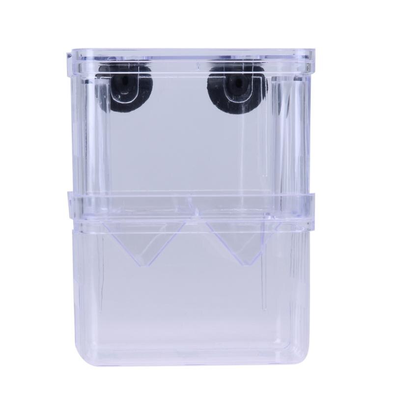 Kweekbak voor vissen, aquarium, kweekkast, dubbele guppy's, broedstoof, isolatie aquarium, dierenbenodigdheden, s/l aquarium accessoire