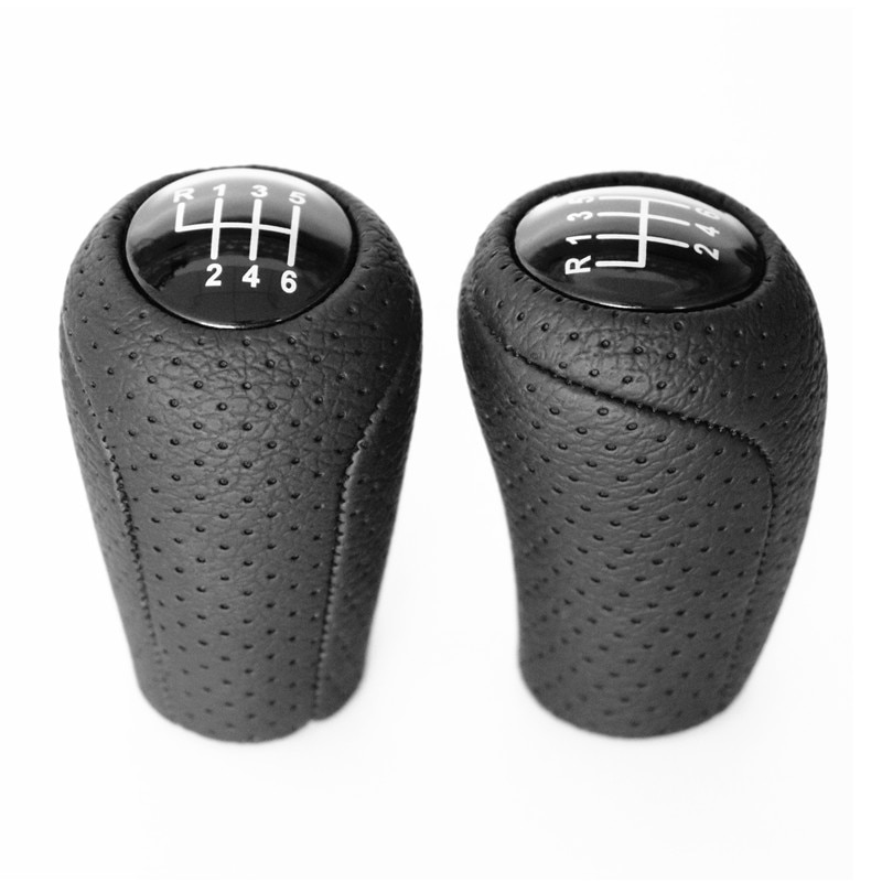 5/6-Speed Gear Shift Knob for MAZDA 3 BK BL 5 CR CW 6 II GH CX-7 ER MX-5 NC III MT Leather Shifter Lever Arm Stick Headball