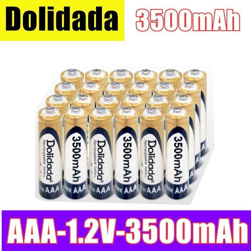 AAA1.2v Nimh Batterij 3500Mah Oplaadbare Batterij Ni-Mh Batterijen Aaa Batterij Oplaadbare Voor Afstandsbediening Speelgoed