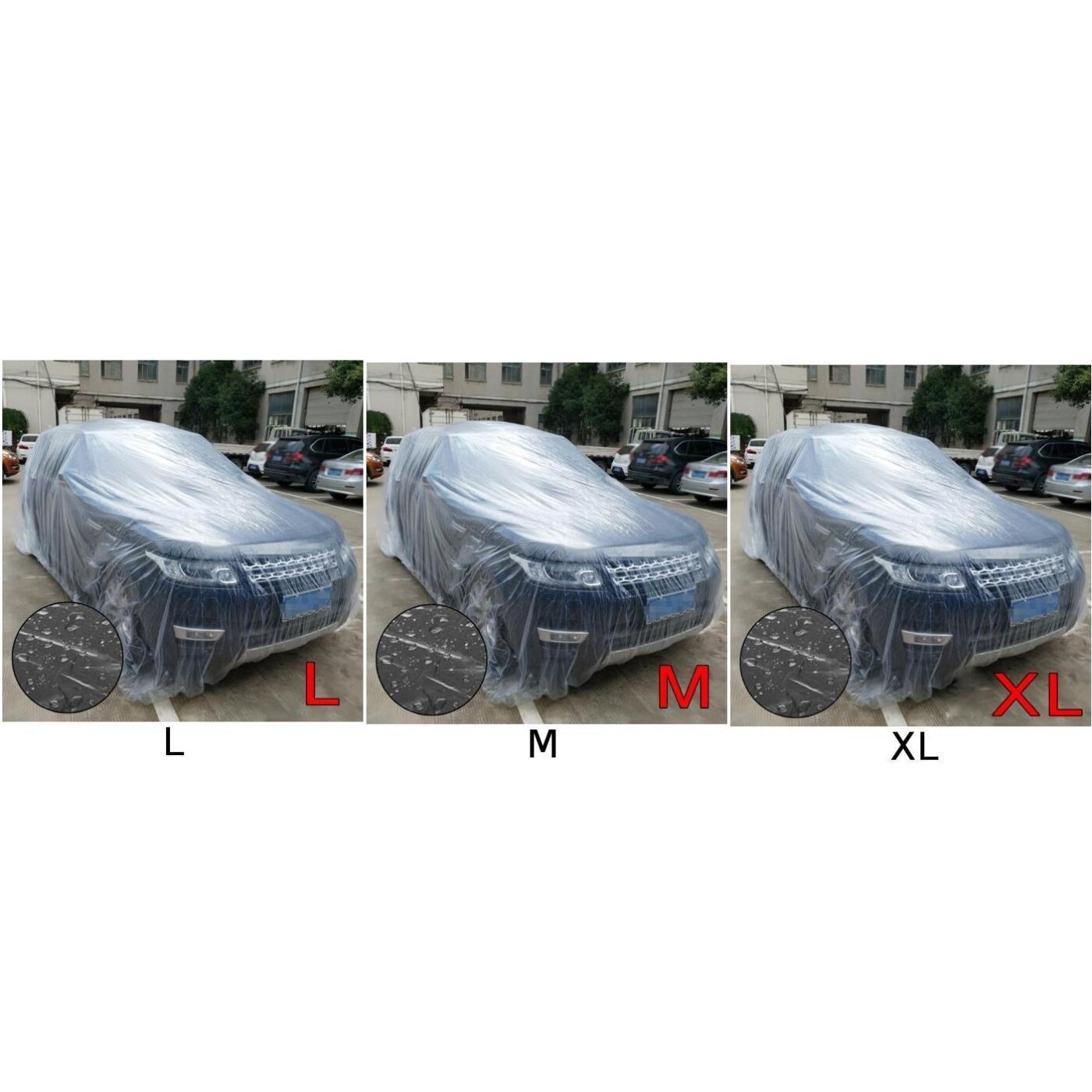 Interior Car Cover Rubber band For vehiclesstorage Transpartent Universal