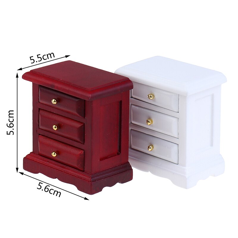 Vintage, 1:12e schaal, Poppenhuis, Miniatuur, Houten, Eetkamer, Meubilair, Set, Tafel, Stoelen, Dressoir, Vitrine, Keuken, Cadeau - België