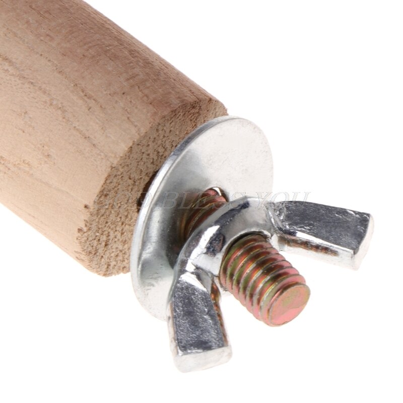 Perca de loro de 4 capas, juguete de etapas, escalera giratoria de madera Natural, jaula de pájaros, accesorios de periquito, columpio, juguete para hacer ejercicio,