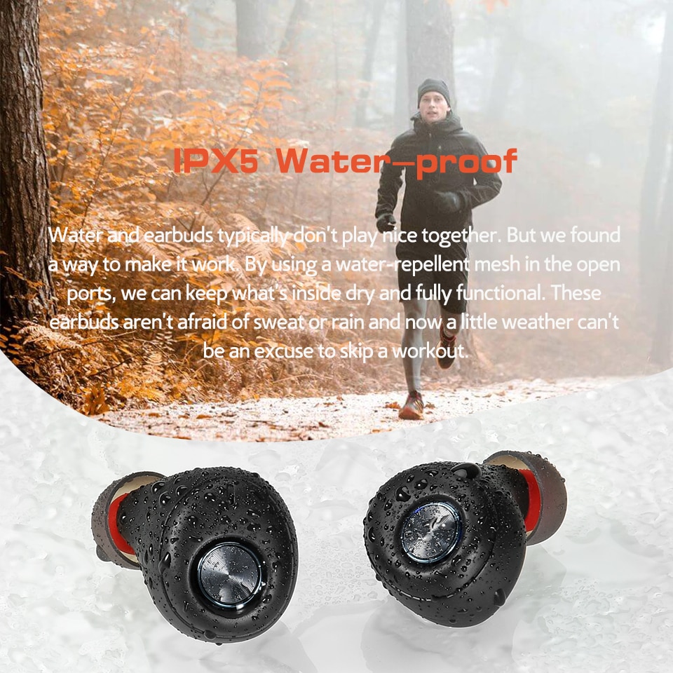 Alien-auriculares inalámbricos Secret Predator Pro Aptx, cascos con cable, Bluetooth, micrófono CVC8.0, 80 horas de trabajo