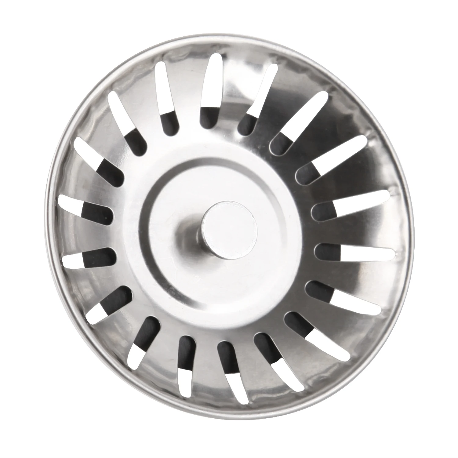 Rvs Mesh Gootsteen Filter Plug Drain Plug Filter Geschikt Voor Keuken Badkamer Gootsteen Keuken Accessoires: Sliver Cap