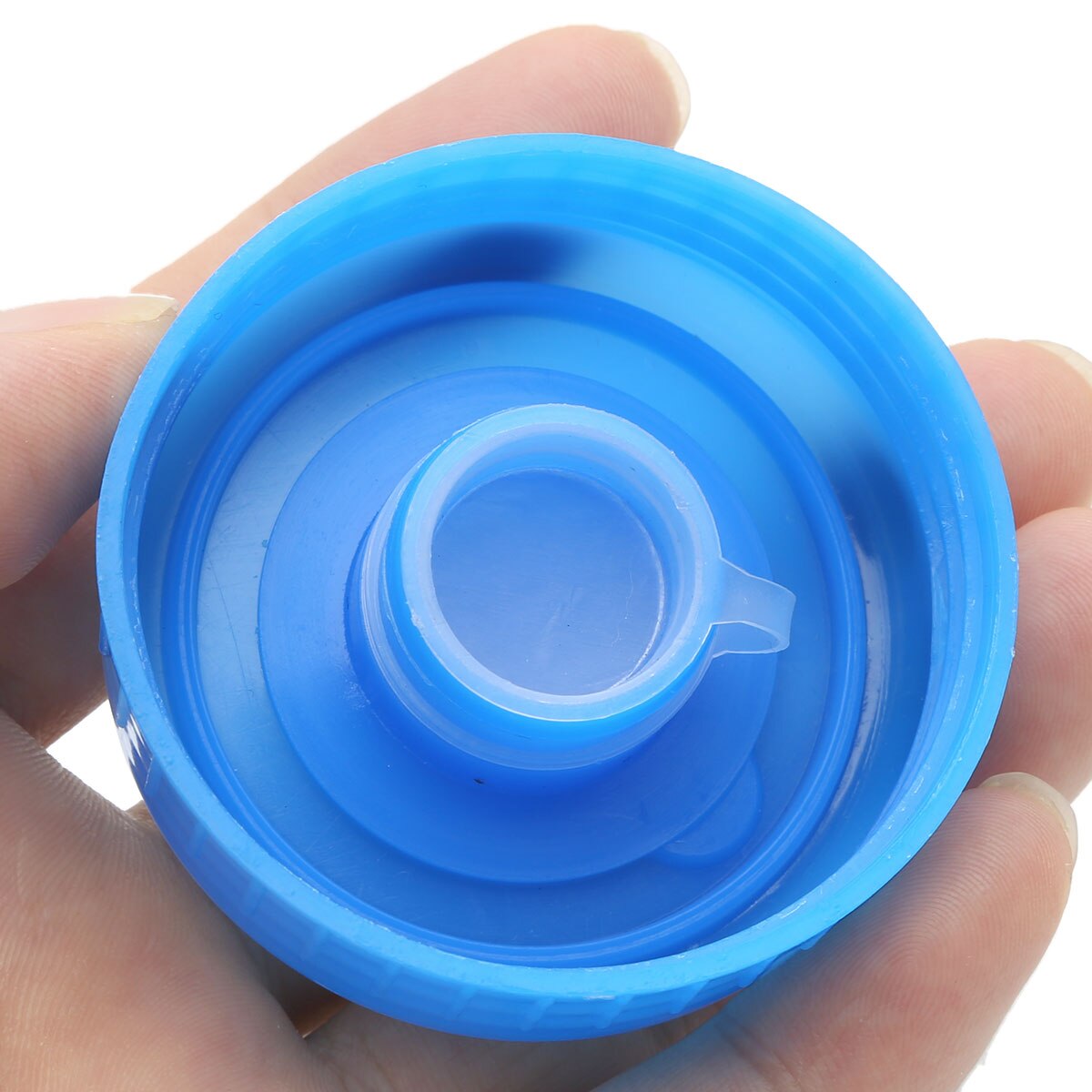 5 stücke Wasser Krug Kappen Deckel für 55mm Blau Gallonen Trinkwasser Flasche Schraube auf Kappe Ersatz Anti Spritzen deckel Wasser Flasche Kappen