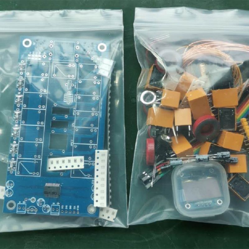 100W OLED ATU100 automatic antenna tuner DIY KITS 1.8-50 MHz 0.96 inch