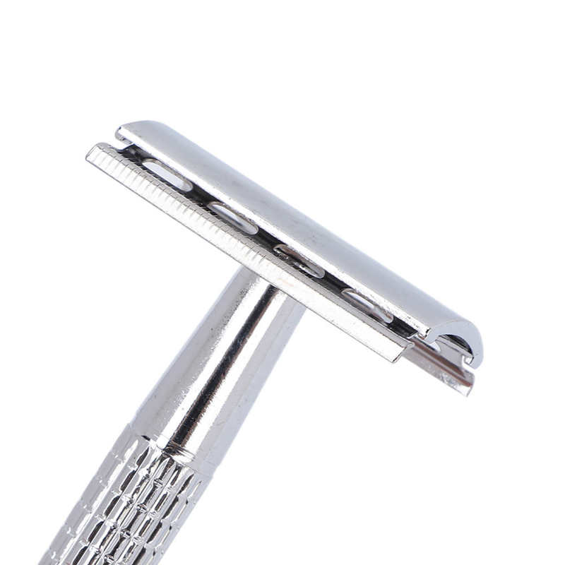 Ensemble de rasoirs manuels en acier inoxydable pour hommes, pour un usage quotidien