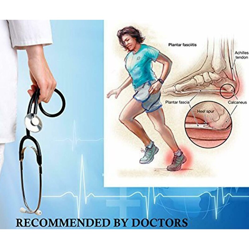 Heel Protector Protective Sleeve Heel Spur Pads For Relief Plantar Fasciitis Heel Pain Reduce Pressure On Heel Increased Insoles