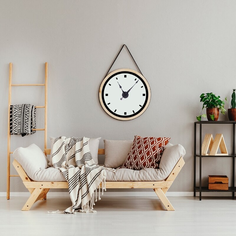 Silent Quartz Clock Movement, Long and Short Shaft Clock Mechanism with Hands Battery Powered, Wall Clock Mechanism Parts Motor