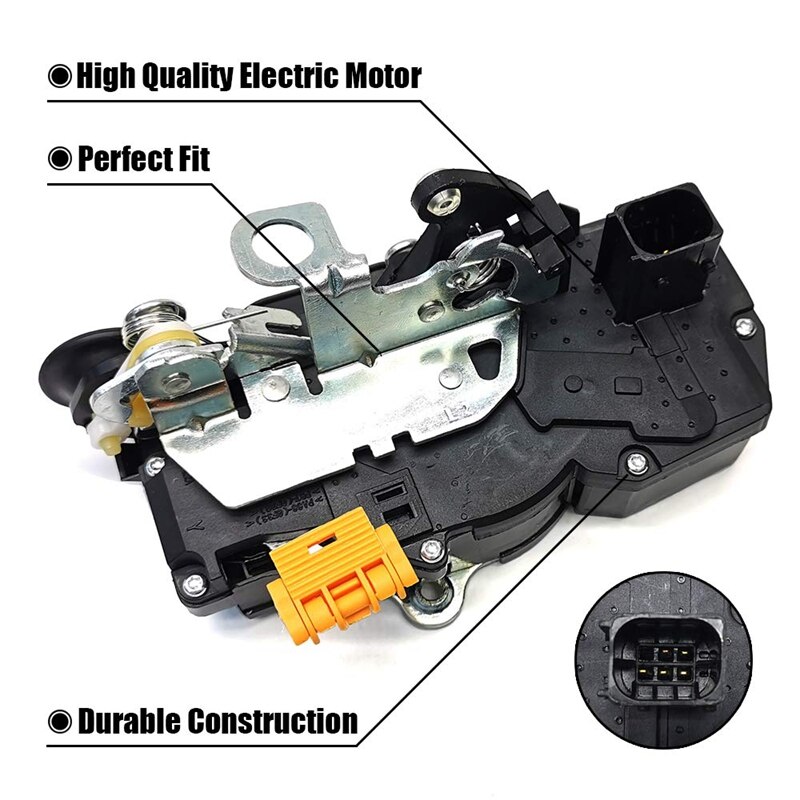931-334- dørs lås aktuator motor bag venstre førerside til chevrolet malibu saturn aura 2007
