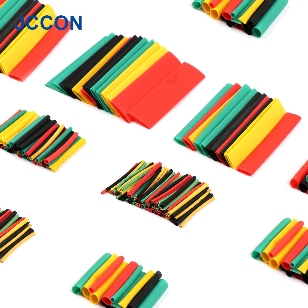 164Pcs Heat Shrink Wrapping Kit Termoretractil Car Shrinking Tubing Wire Wrap Assorted Sleeve Cable Insulation Sleeving