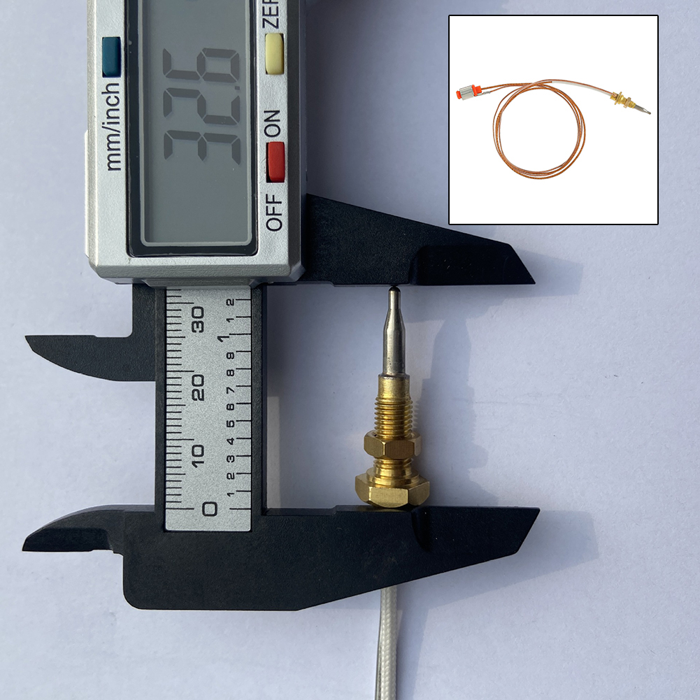 1 pz testa di rame testa vite termocoppia bruciatore a gas per Sabaf costruito in stufa strumenti dispositivo di protezione antifiamma in rame