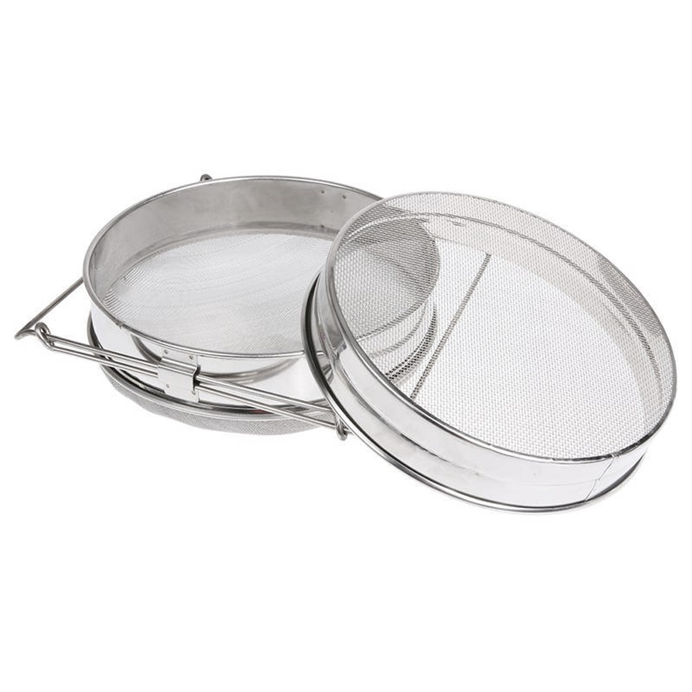 2 Pièces Tamis De Farine, Filtre À Farine En Acier Inoxydable, Tamis Rétractable, Filtre Multifonctionnel, Poudre De Sucre, Outils De Desserts À Cuisson