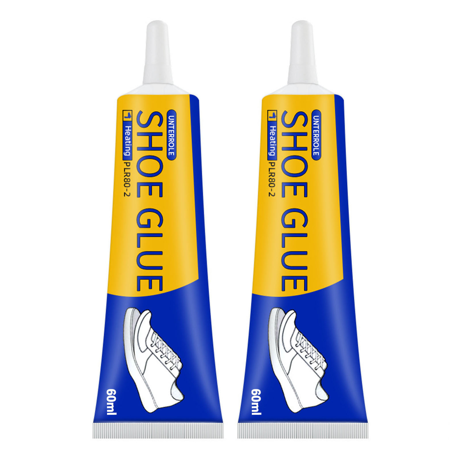60ml Strong Shoe Repair Glue Quick-drying Universal Sealant Waterproof Shoe Adhesive Shoemaker Repair Tool 1/2/3pcs: Blue