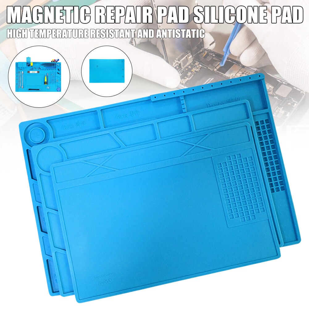 Heat Insulation Working Mat Soldering Station Iron Phone Computer Repair Mat Heat-resistant Insulator Platform H-best