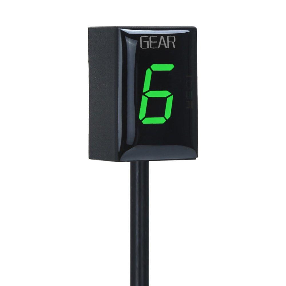 Speed Motorcycle Digital Display Motorcycle 1-6 Level Ecu Plug Mount Speed Gear Display Indicator Waterproof NC700S X NC750 CB40