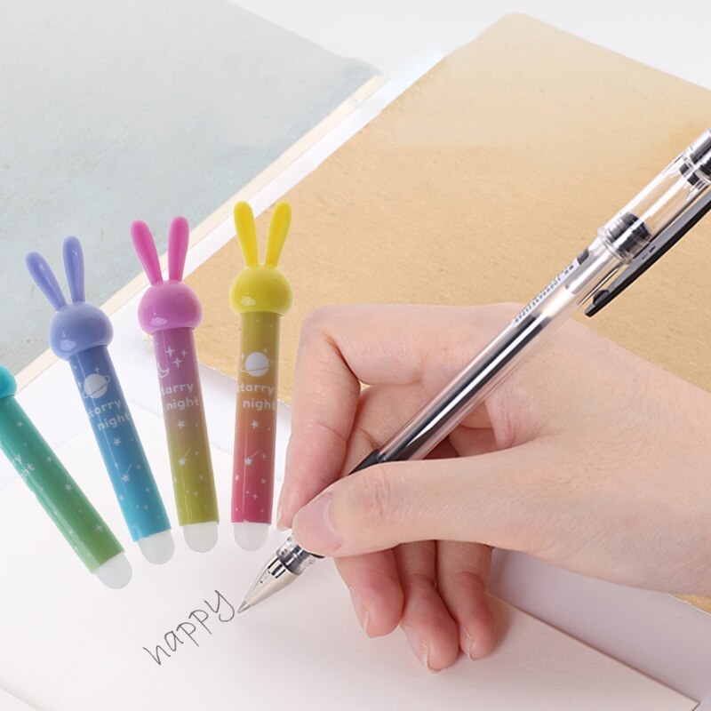 Kawaii Rabbit Eraser For Erasable Pen Cute School Office Supply Stationery