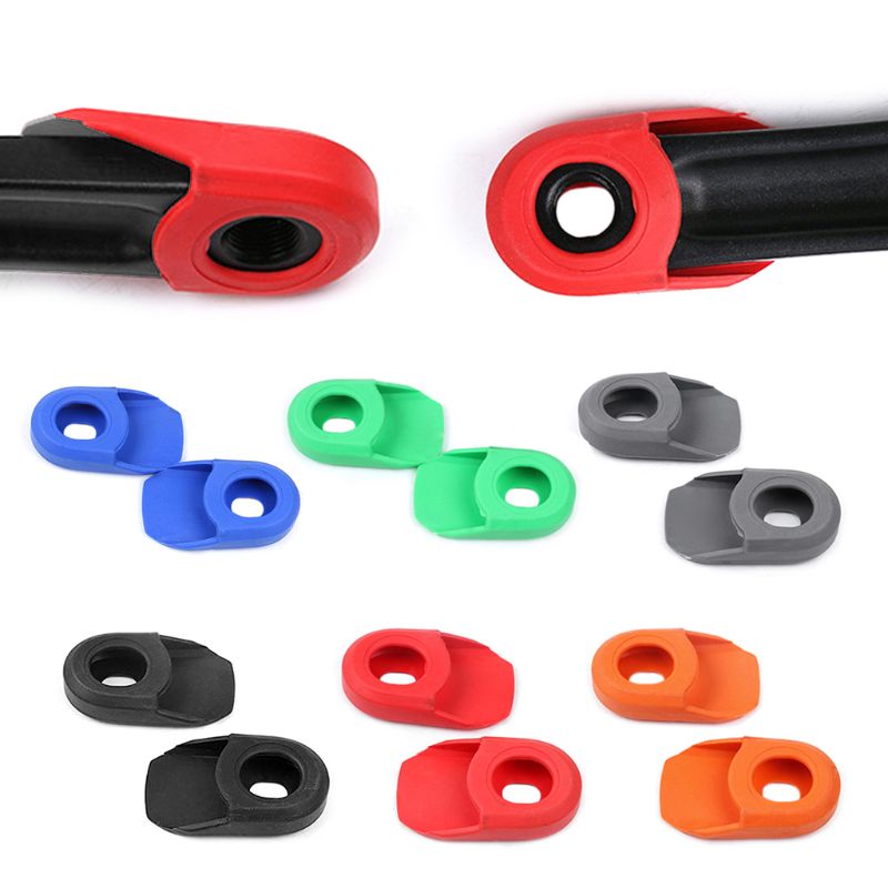 2 stuks racefiets fixed gear carbon crankstel crankbeschermer afdekkap