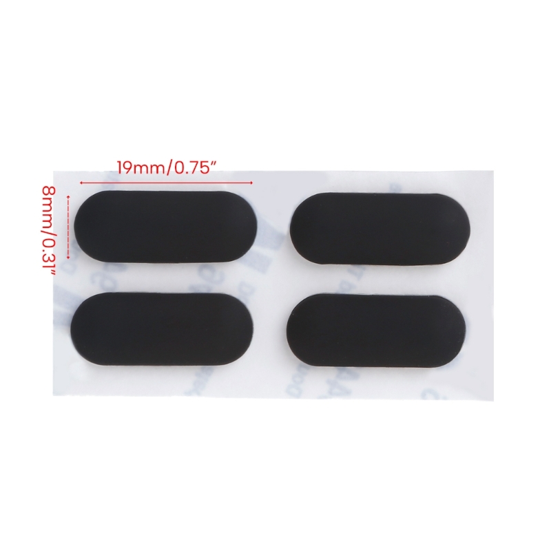 4Pcs Rubber Feet Foot for Thinkpad T470 T480 Laptop Feet Bottom Case Connectors Stock Feet Foot Replacement Part