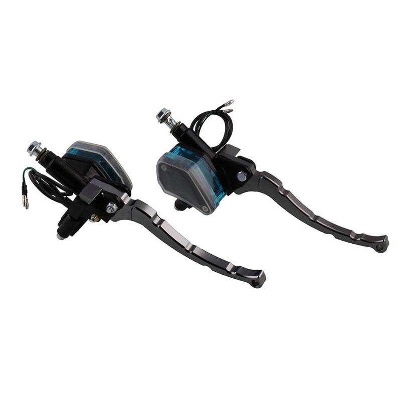 1 Pair Motorcycle Left And Right Brake Pump CNC Hydraulic Clutch Brake Hand Brake Lever Motorcycle Modification Parts