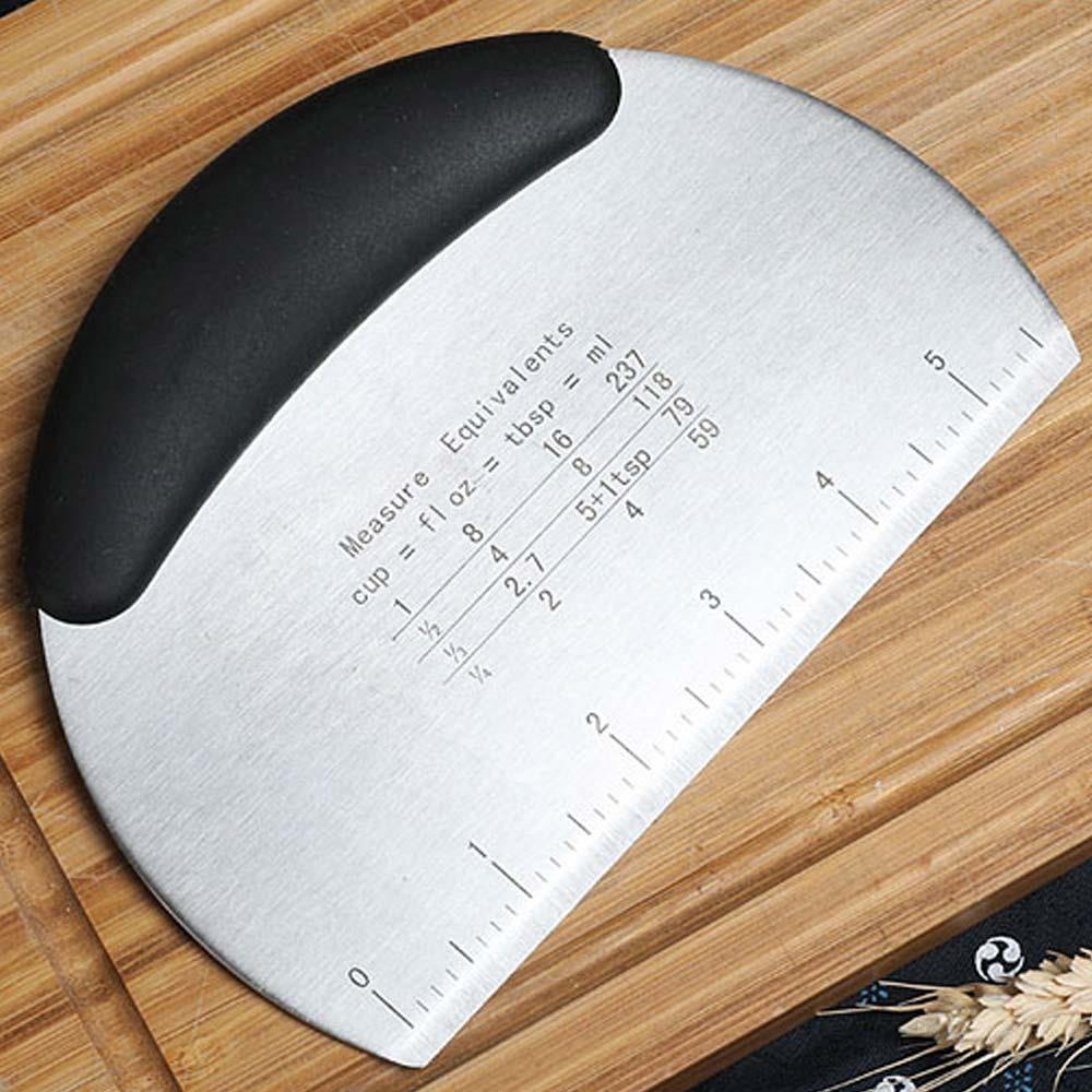 with Scale Dough Blender Biscuit Cutter Pastry Scraper Cookies Chef Noodles DIY Cake Durable