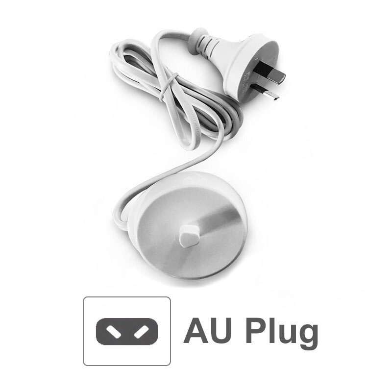 Laturi suun kautta b sähköhammasharja induktiivinen latauspohja usb vaihtolaturi hammasharja eu -pistoke: Au -pistoke