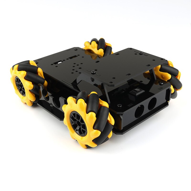 Tt Motor 4wd Omni-Directional Mobile Trolley Mcnum Wheel Trolley Chassis Wheat Wheel 60mm