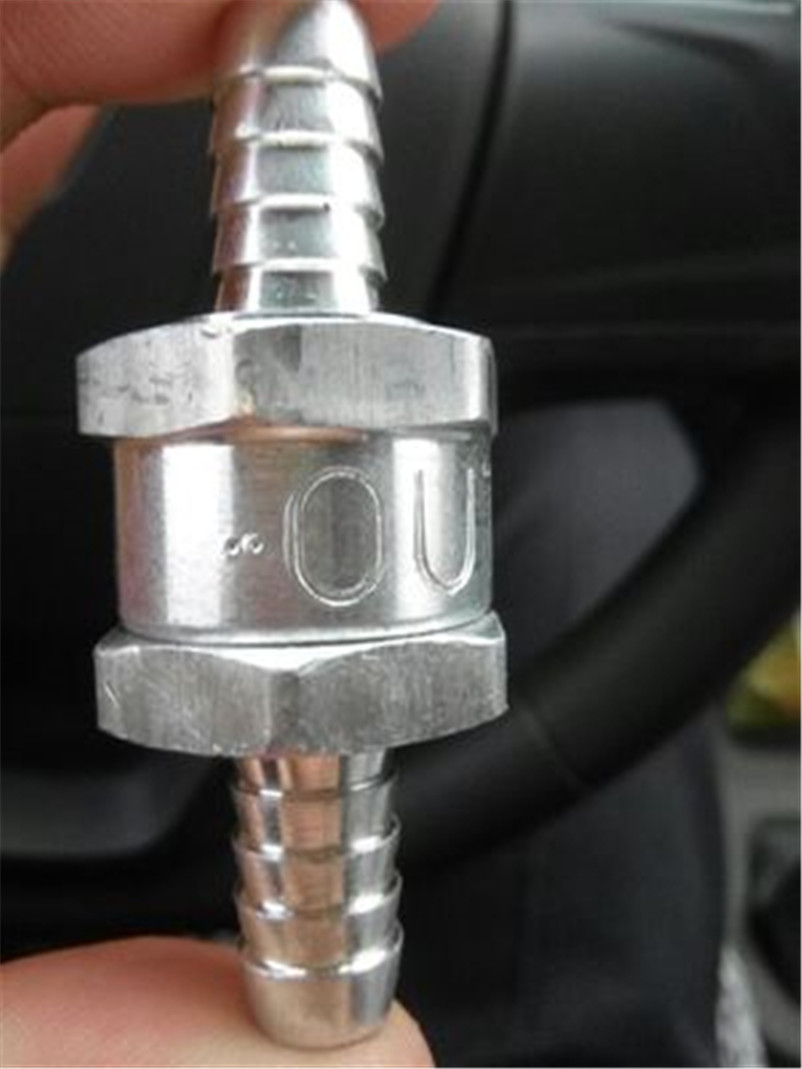 Car fuel check valve fuel diesel gasoline cut out one way quick connector check valve 6mm/8mm/10mm/12mm 1pc