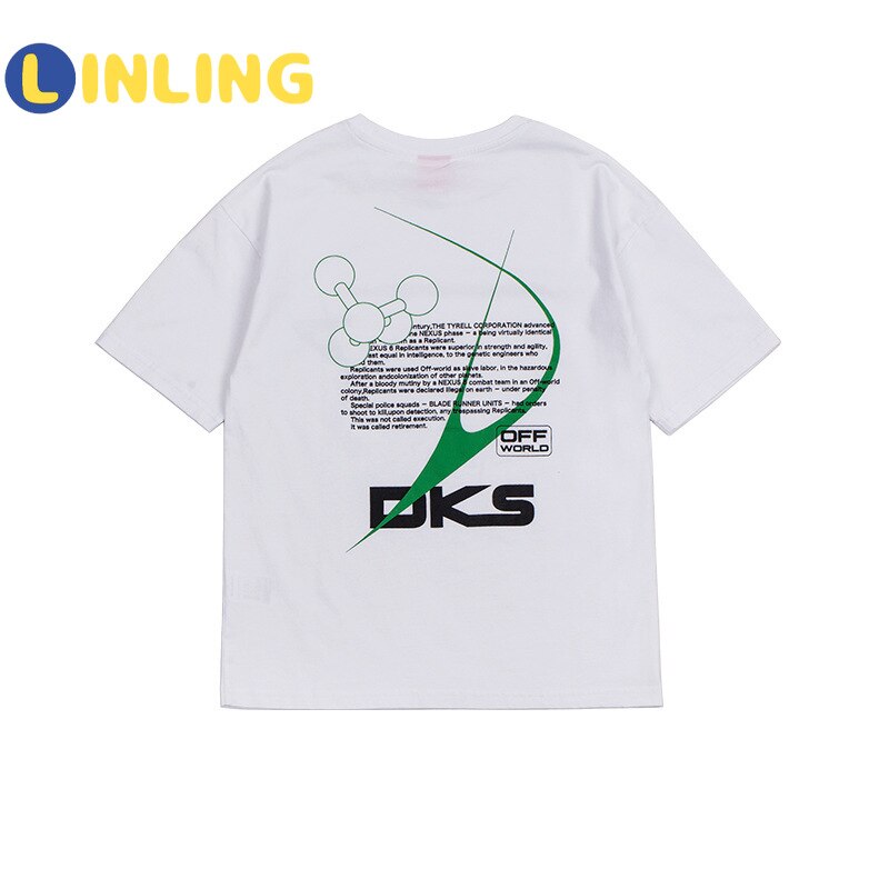 LINLING enfants impression vêtements garçons filles à manches courtes T-shirt enfants t-shirts hauts enfant coton vêtements été P237